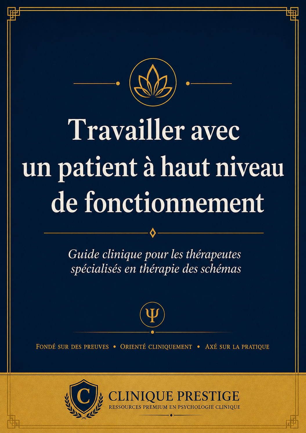 Travailler avec le patient à haut niveau de fonctionnement