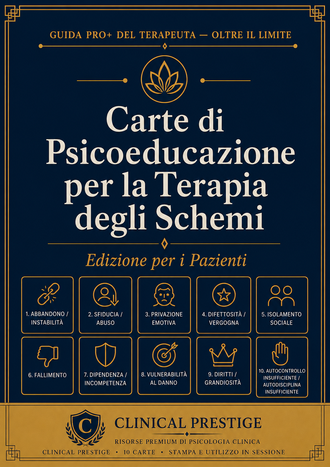 Schede di psicoeducazione sugli schemi