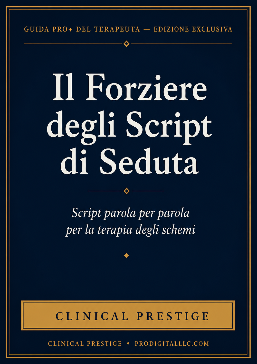 Il caveau degli script di seduta — Script parola per parola per la schema therapy
