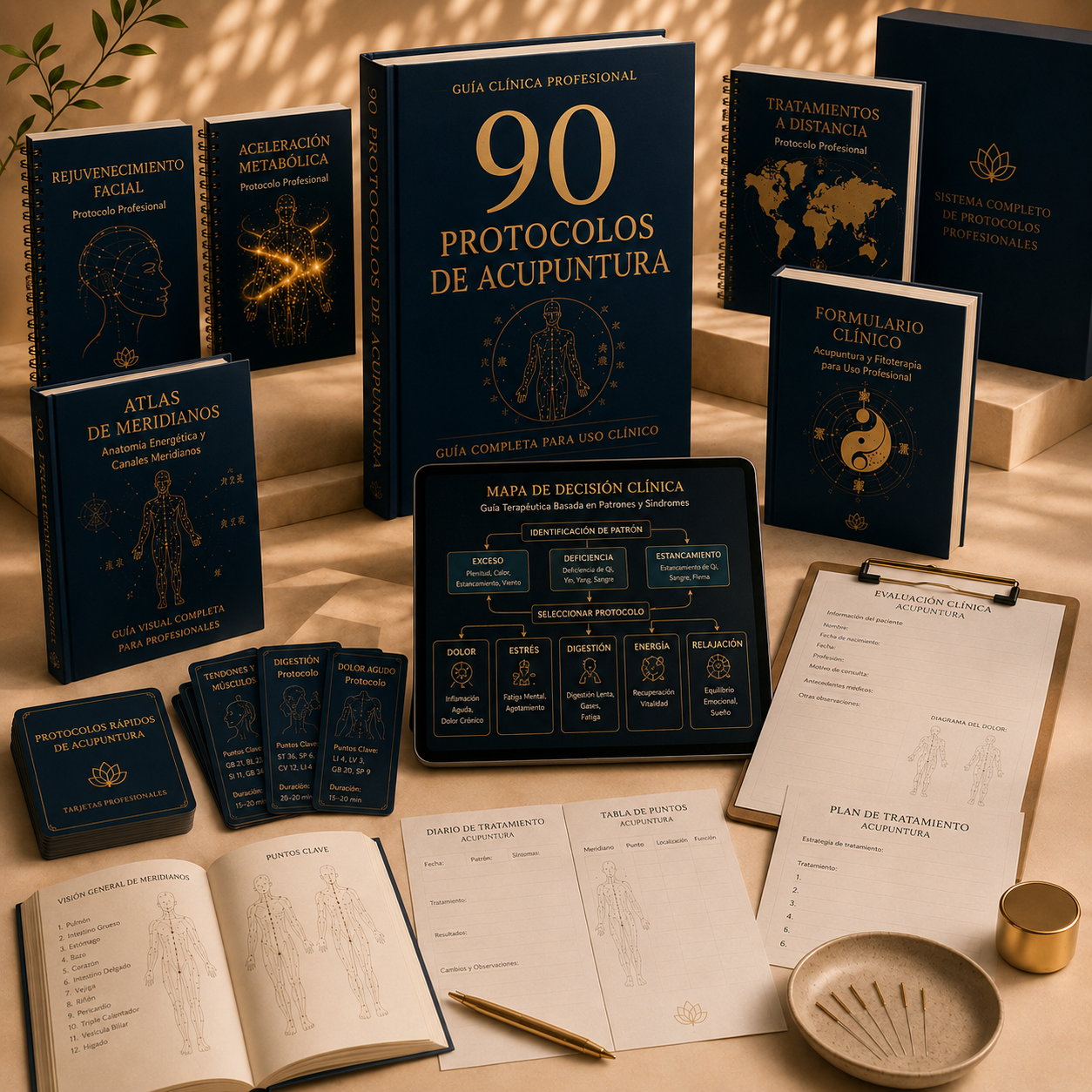 90 PROTOCOLOS DE ACUPUNTURA™ · Pack Clínico Completo
