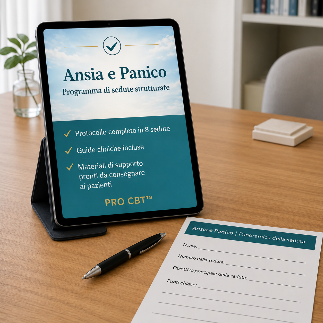 Gestione dell’ansia | Struttura organizzata delle sedute