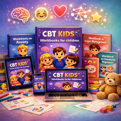 CBT KIDS™ – Worksheets for Children Pack Full