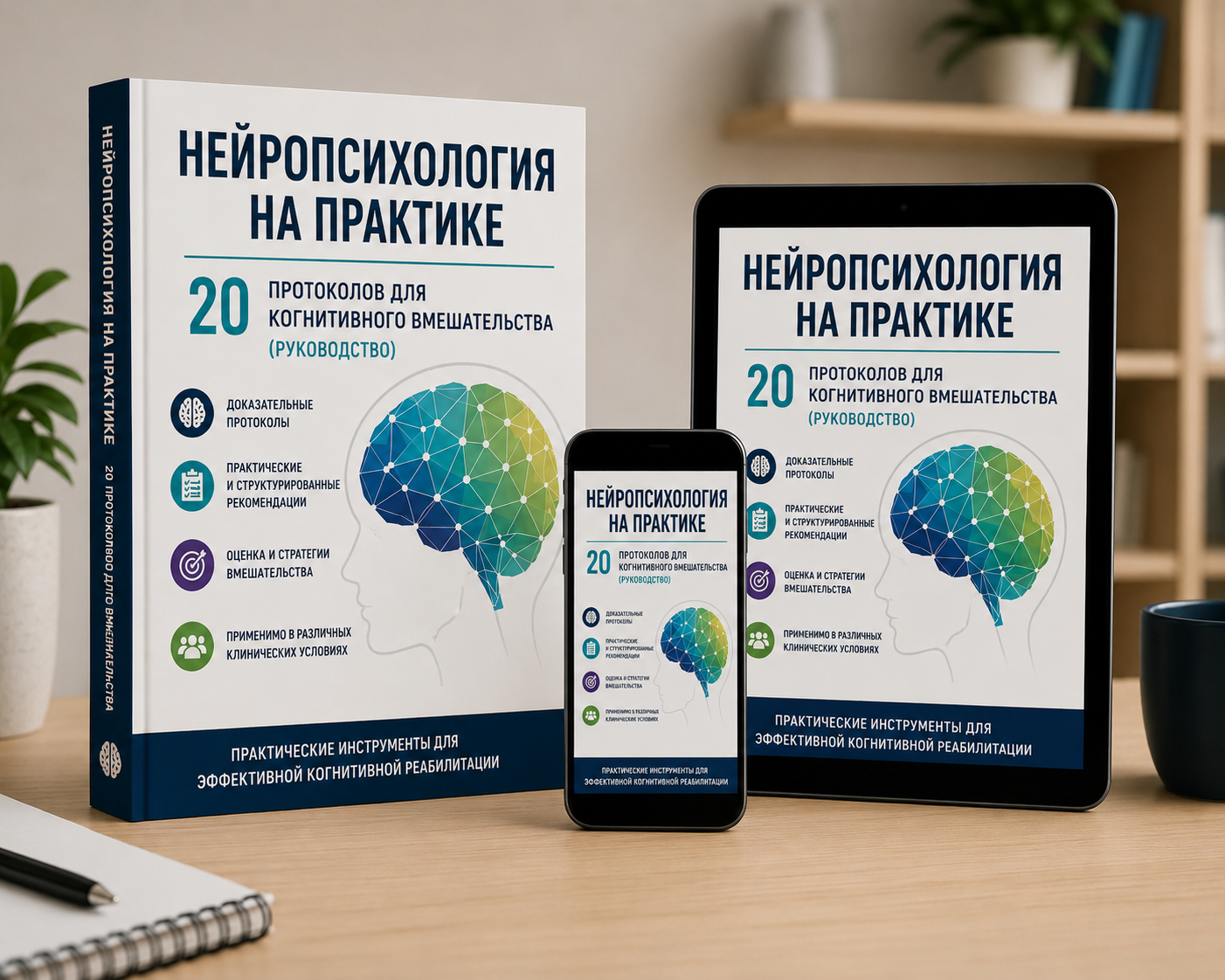 Нейропсихология на практике: 20 протоколов когнитивного вмешательства