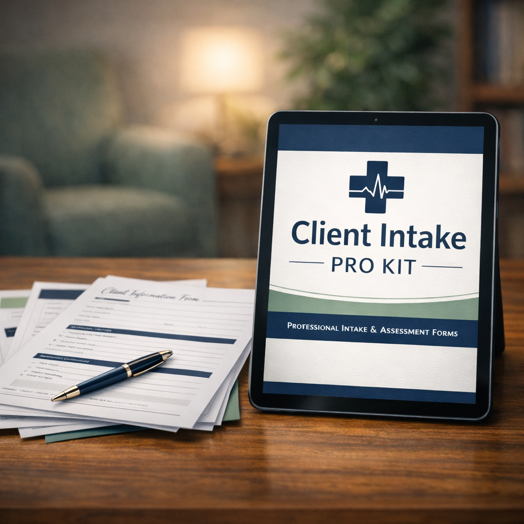 Client Intake Pro Kit The Complete First Session System for Therapists