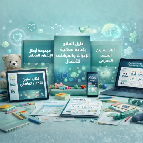 مجموعة أدوات احترافية متكاملة لإتقان معالجة صدمات الطفولة وإعادة معالجتها نفسيًا