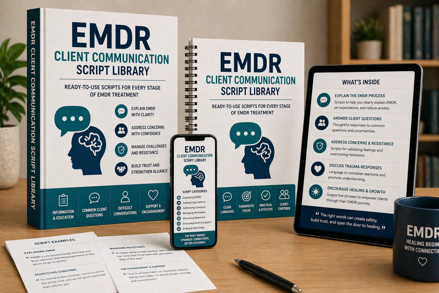 EMDR Client Communication Script Library
