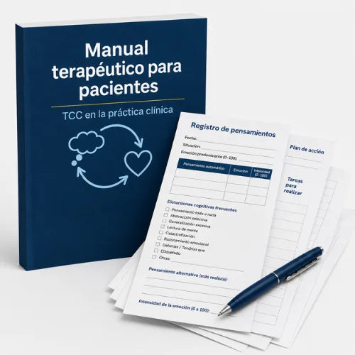 Manual Profesional | Técnicas de Terapia Cognitivo-Conductual Aplicadas en la Práctica Clínica